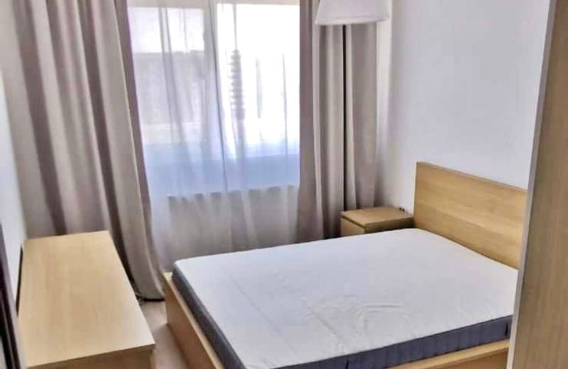 Аренда уютной квартиры-студии с отдельной комнатой и балконом, район Кьяжна, Бухарест, Румыния